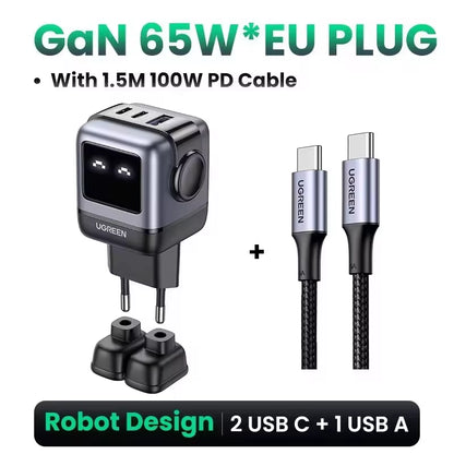 65W Gan Charger Robot